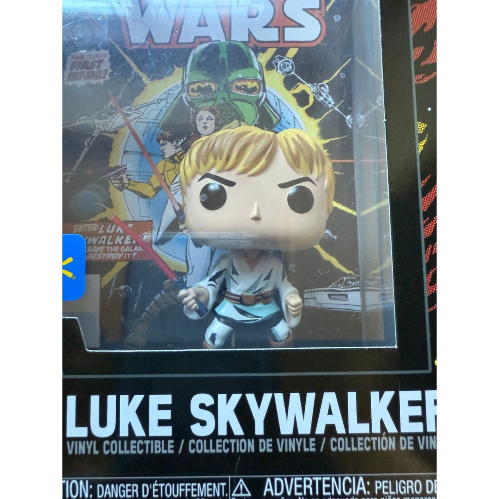 FUNKI POP! Star Wars - Luke Skywalker Walmart Comic Book Cover Sealed Case - NEW - Picture 2 of 8